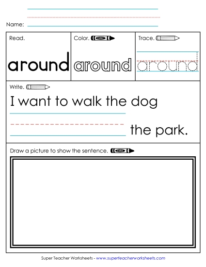 Worksheet 3: Around Worksheet 3: Around