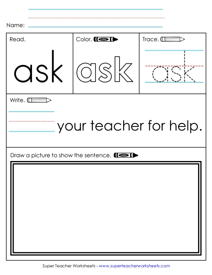 Worksheet 3: Ask Worksheet 3: Ask