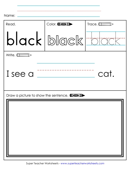 Worksheet 3: Black Worksheet 3: Black