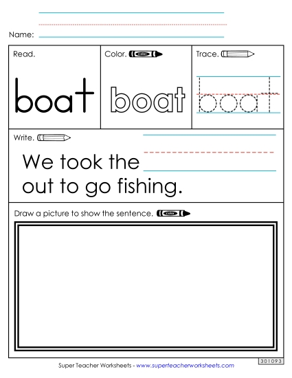 Worksheet 3: Boat Worksheet 3: Boat