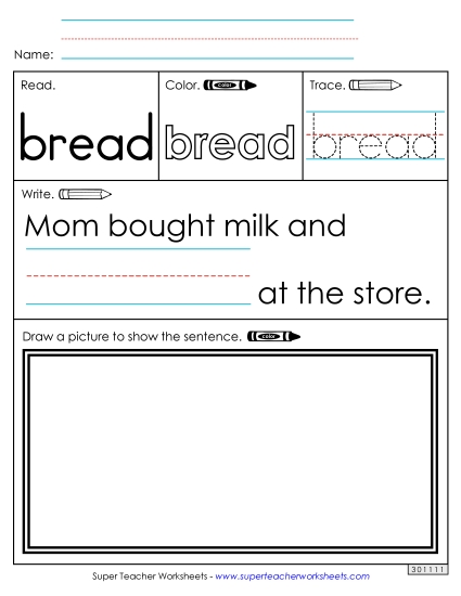 Worksheet 3: Bread Worksheet 3: Bread