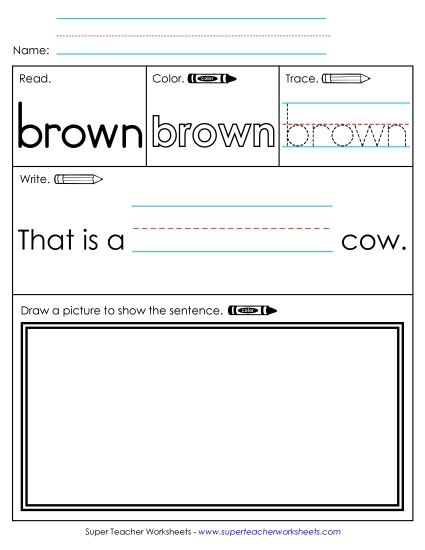 Worksheet 3: Brown Worksheet 3: Brown