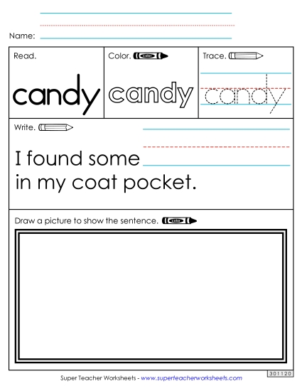 Worksheet 3: Candy Worksheet 3: Candy