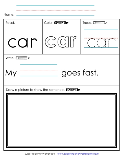 Worksheet 3: Car