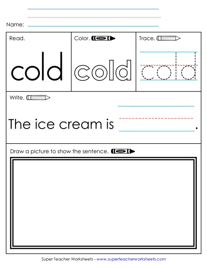 Worksheet 3: Cold Worksheet 3: Cold
