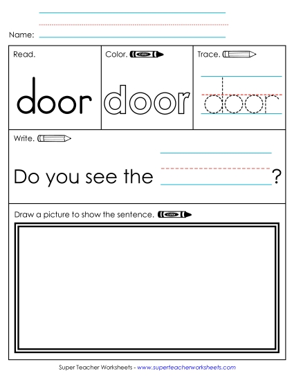 Worksheet 3: Door