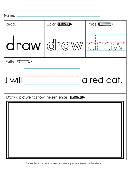 Worksheet 3: Draw Worksheet 3: Draw