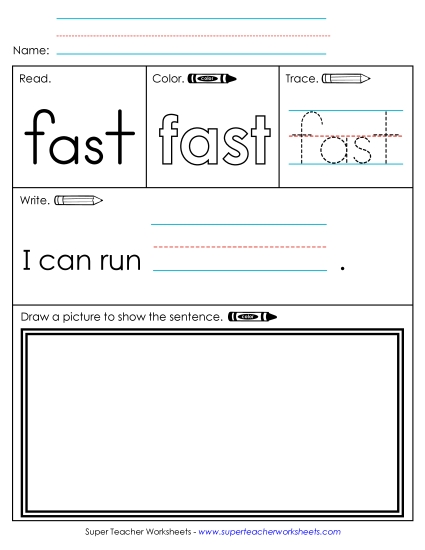Worksheet 3: Fast Worksheet 3: Fast