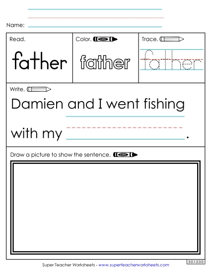 Worksheet 3: Father Worksheet 3: Father