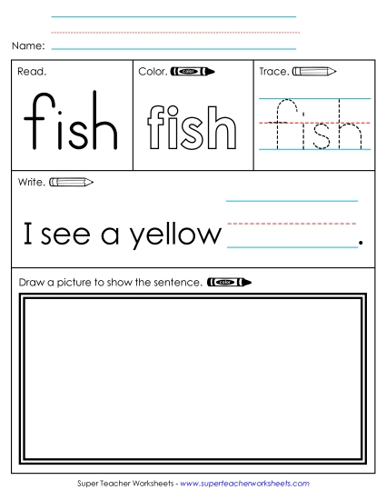 Worksheet 3: Fish Worksheet 3: Fish