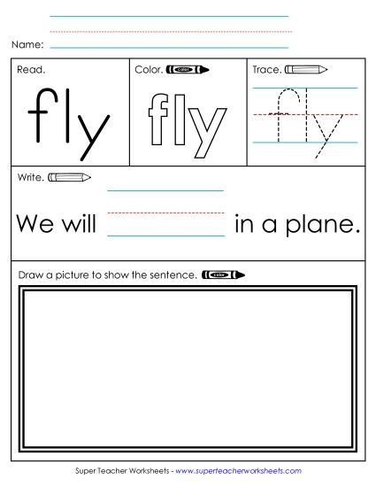Worksheet 3: Fly Worksheet 3: Fly
