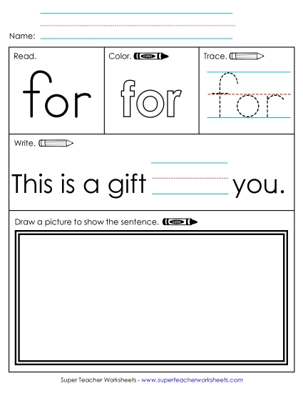 Worksheet 3: For Worksheet 3: For