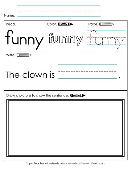 Worksheet 3: Funny Worksheet 3: Funny