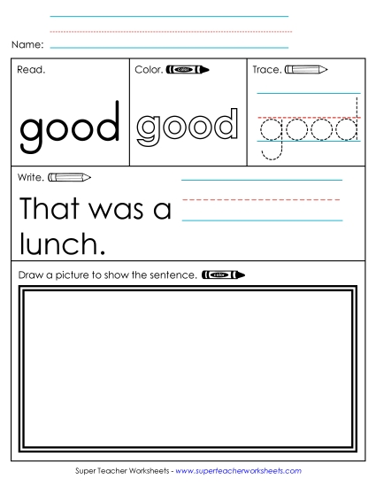 Worksheet 3: Good Worksheet 3: Good