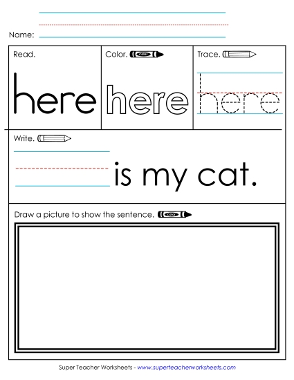 Worksheet 3: Here Worksheet 3: Here