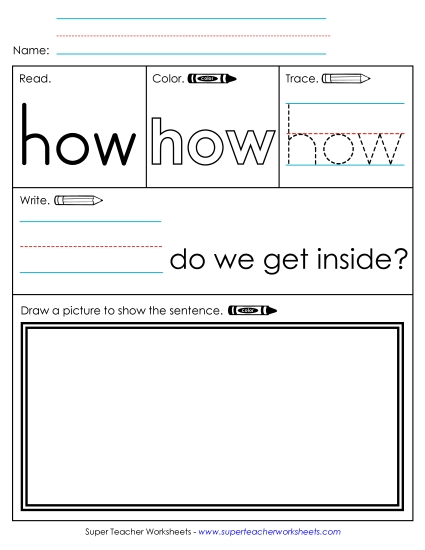 Worksheet 3: How Worksheet 3: How