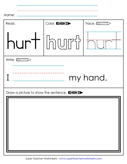 Worksheet 3: Hurt Worksheet 3: Hurt