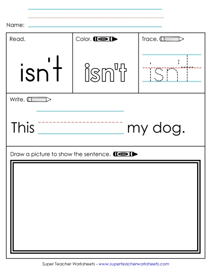 Worksheet 3: Isn't Worksheet 3: Isn't