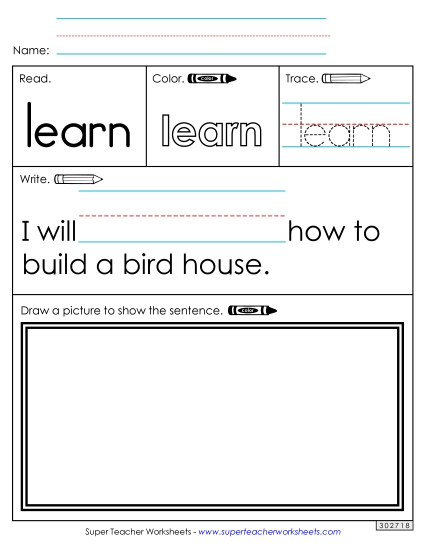 Worksheet 3: Learn Worksheet 3: Learn