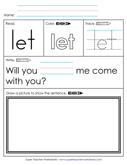 Worksheet 3: Let Worksheet 3: Let