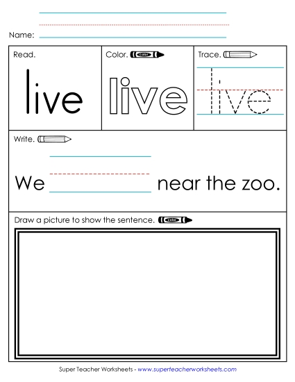 Worksheet 3: Live Worksheet 3: Live