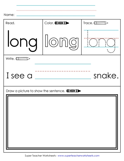 Worksheet 3: Long Worksheet 3: Long