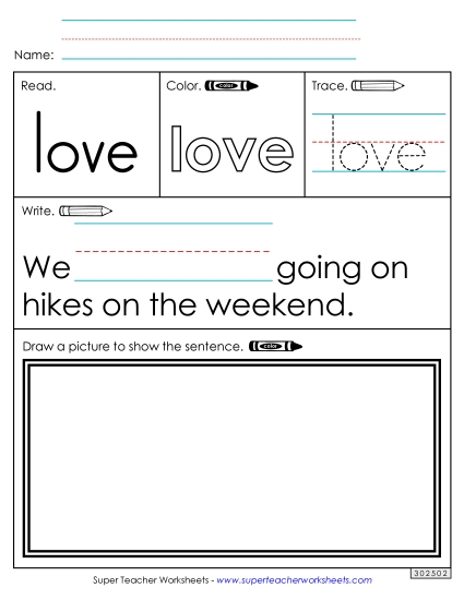 Worksheet 3: Love Worksheet 3: Love