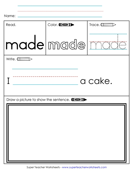 Worksheet 3: Made Worksheet 3: Made