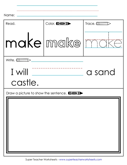 Worksheet 3: Make Worksheet 3: Make