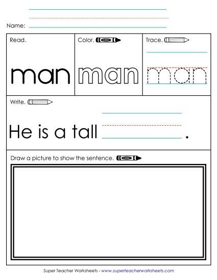 Worksheet 3: Man Worksheet 3: Man