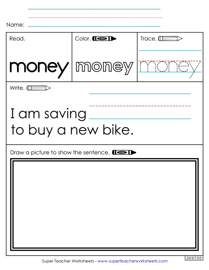 Worksheet 3: Money Worksheet 3: Money