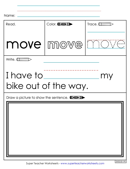 Worksheet 3: Move Worksheet 3: Move
