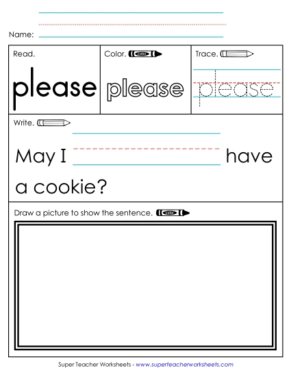 Worksheet 3: Please