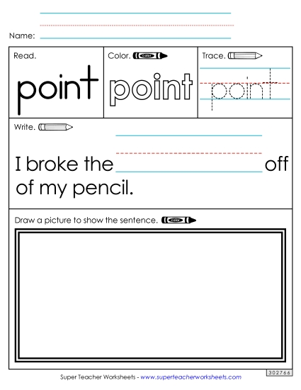 Worksheet 3: Point Worksheet 3: Point