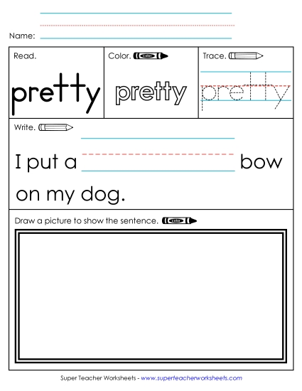 Worksheet 3: Pretty Worksheet 3: Pretty