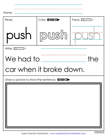 Worksheet 3: Push Worksheet 3: Push