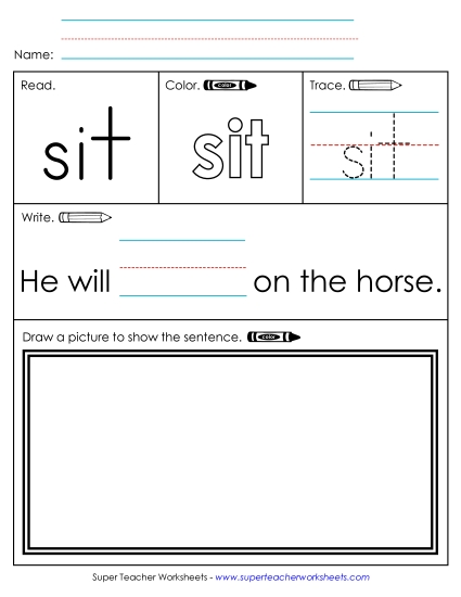 Worksheet 3: Sit Worksheet 3: Sit