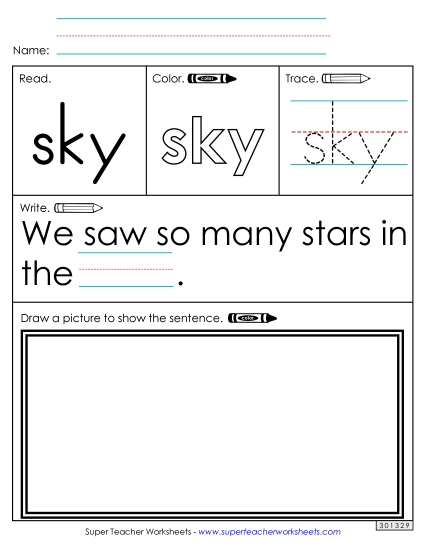 Worksheet 3: Sky Worksheet 3: Sky