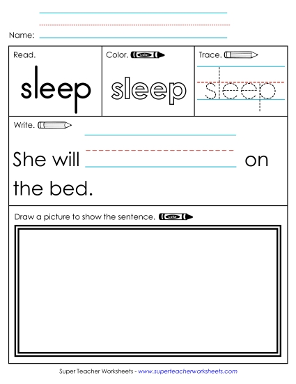 Worksheet 3: Sleep Worksheet 3: Sleep