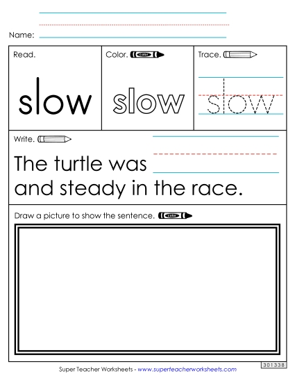 Worksheet 3: Slow Worksheet 3: Slow