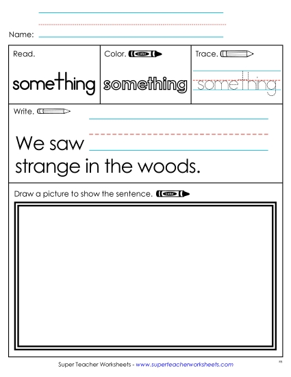 Worksheet 3: Something Worksheet 3: Something