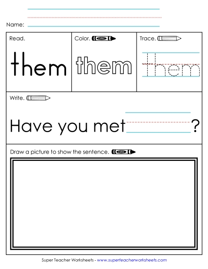 Worksheet 3: Them Worksheet 3: Them