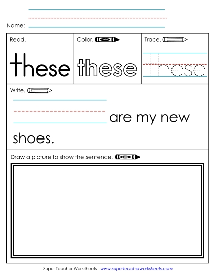 Worksheet 3: These Worksheet 3: These