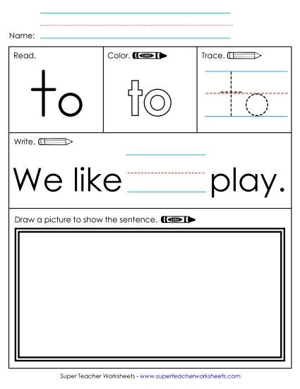 Worksheet 3: To Worksheet 3: To