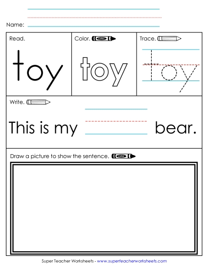 Worksheet 3: Toy Worksheet 3: Toy