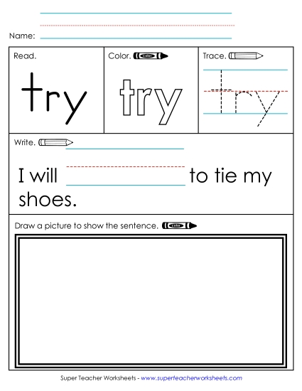 Worksheet 3: Try Worksheet 3: Try