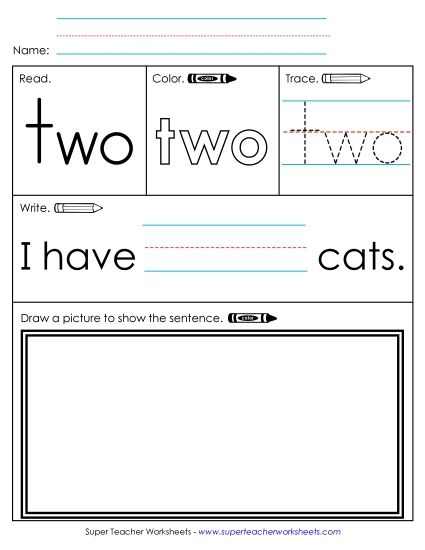 Worksheet 3: Two