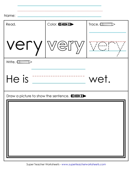 Worksheet 3: Very