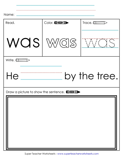 Worksheet 3: Was
