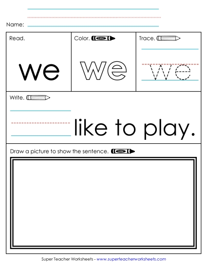 Worksheet 3: We Worksheet 3: We